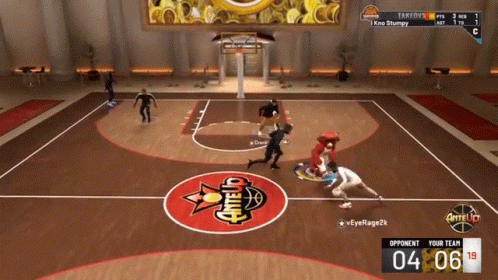 Basketball Game on Anteup Court