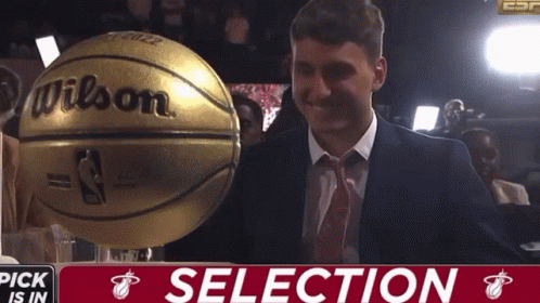 Basketball Game On Court With Letter B GIF