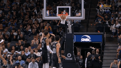 Basketball Game On NBC Sports GIF