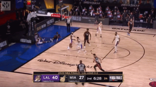 Basketball Game on Walt Disney Court
