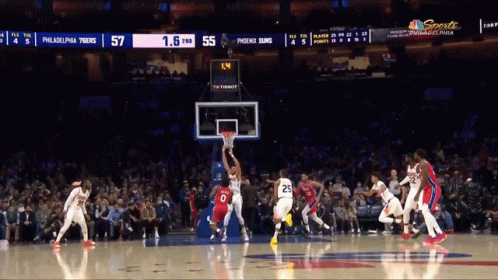 Basketball Game Philadelphia 76Ers Suns GIF