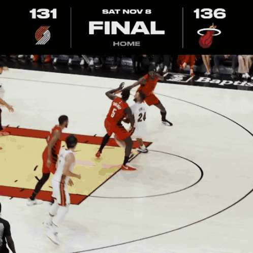 Basketball Game Played Nov 8 GIF