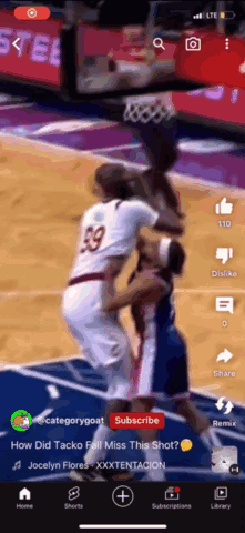 Basketball Game Screenshot With Subscribe Button