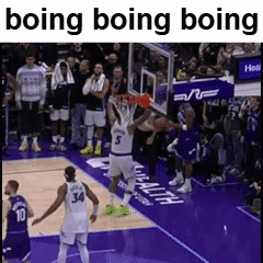 Basketball Game with Boing Boing Boing