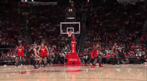 Basketball Game With Score 29 GIF