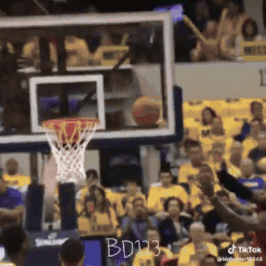 Basketball Going Through Hoop GIF