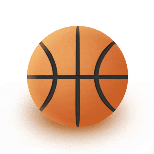 Basketball Hug Emoji GIF