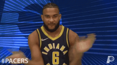 Basketball Motivation Cory Joseph Clapping GIF