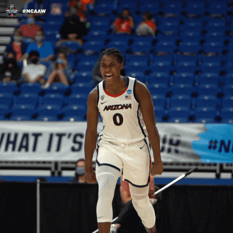 Basketball Motivation Excited Women's Ncaa Championships GIF