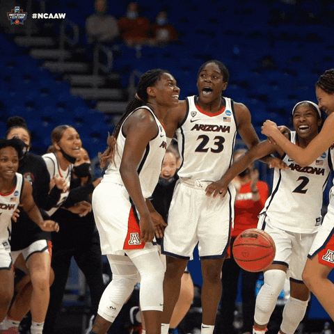 Basketball Motivation Happy Women's Ncaa Championships GIF