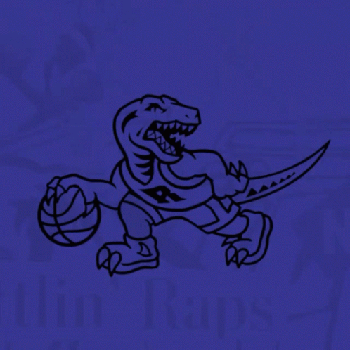 Basketball on Blue Background Saying Basketball