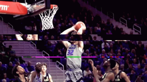 Basketball Player 21 Trying to Get Ball