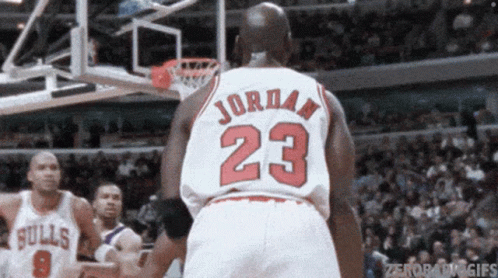 Basketball Player 23 at Hoop