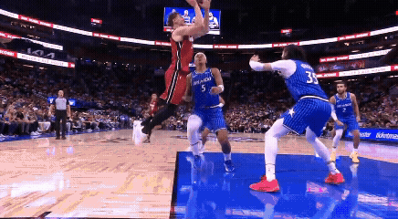 Basketball Player #5 Dunking