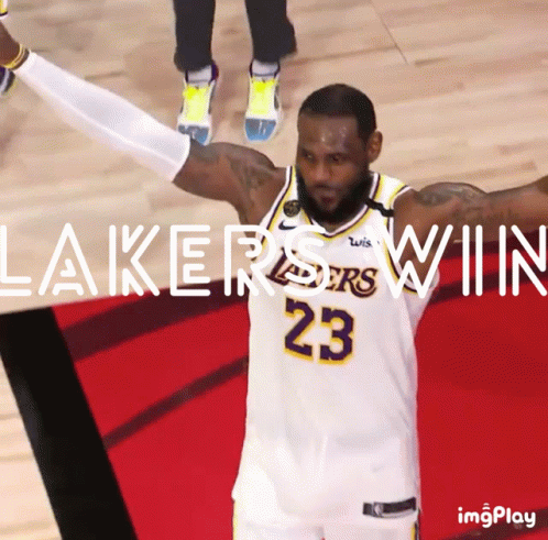 Basketball Player Celebrating Number 23 GIF