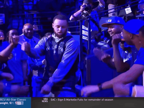 Basketball Player Dancing in Front of Crowd NBA News