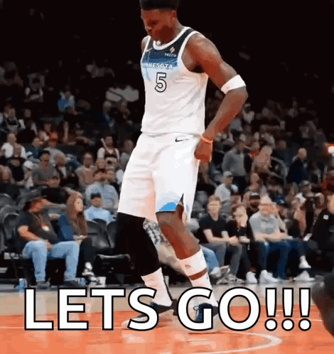 Basketball Player Dancing Lets Go