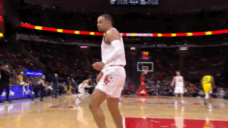 Basketball Player Dancing Rockets