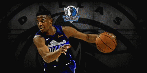 Basketball Player Dennis Smith Dribbling Ball GIF