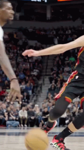 Basketball Player Dribbling GIF