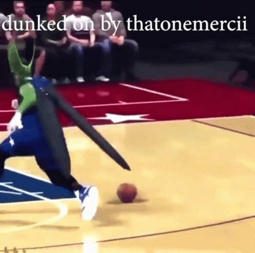 Basketball Player Dunked On