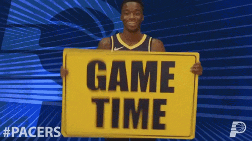 Basketball Player Game Time GIF