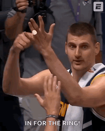 Basketball Player Giving High Five GIF