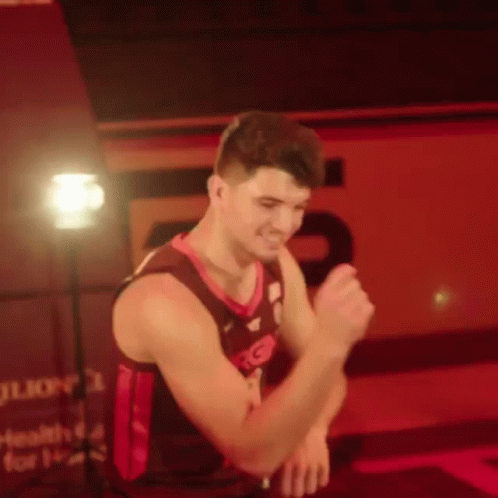 Basketball Player Hands in Air