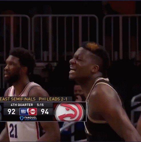 Basketball Player In Black Jersey Saying Milk GIF