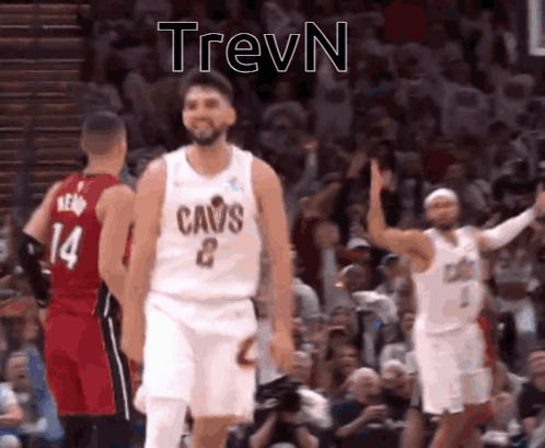 Basketball Player In Cavs Jersey GIF