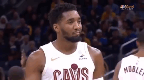 Basketball Player In Cavs Jersey GIF