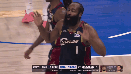 Basketball Player In Cleveland 1 Jersey GIF