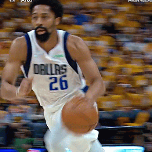 Basketball Player In Dallas 26 Jersey GIF