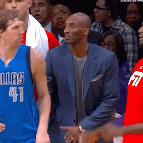 Basketball Player In Dallas 41 Jersey GIF