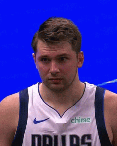 Basketball Player In Dallas Jersey GIF