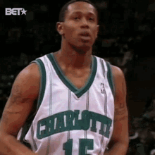 Basketball Player in Green and White Jersey