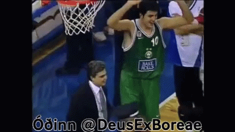 Basketball Player in Green Uniform Number 10