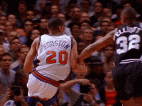 Basketball Player In Houston Jersey GIF