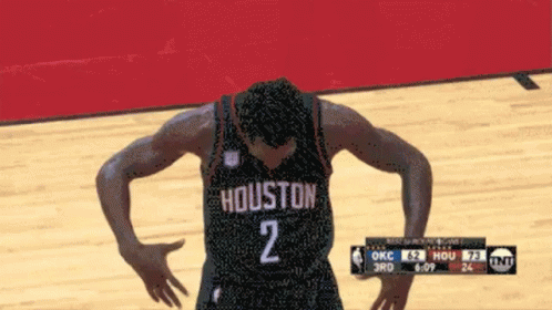 Basketball Player In Houston Jersey GIF