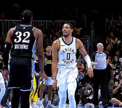Basketball Player In Indiana Pacers Jersey GIF