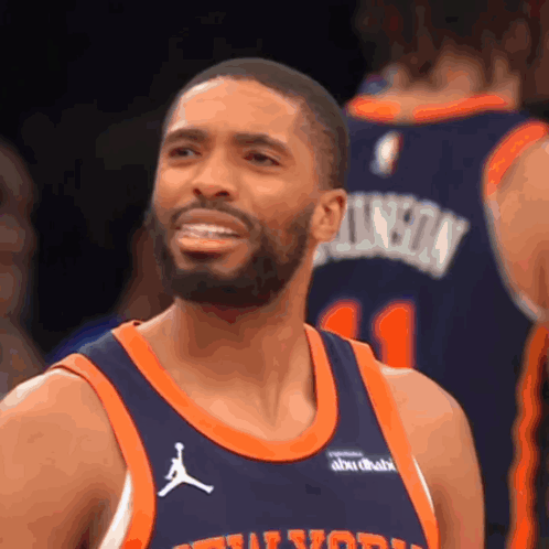 Basketball Player in Johnson Jersey