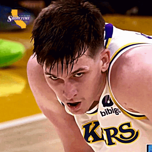 Basketball Player In KRS Jersey GIF