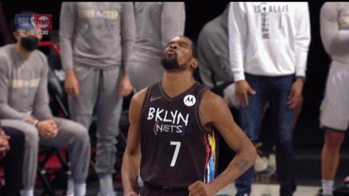 Basketball Player In Nets Jersey GIF