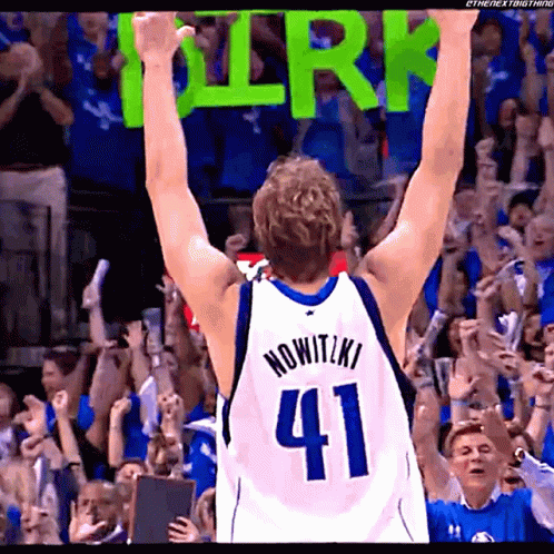 Basketball Player In Number 41 Jersey GIF