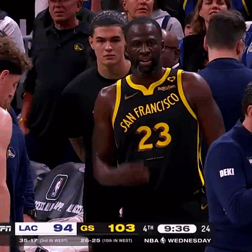 Basketball Player in San Francisco 23 Jersey