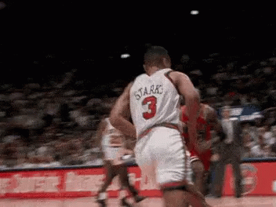 Basketball Player in White Jersey Number 3