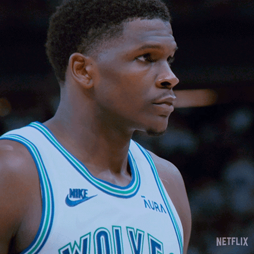 Basketball Player in White Nike Jersey