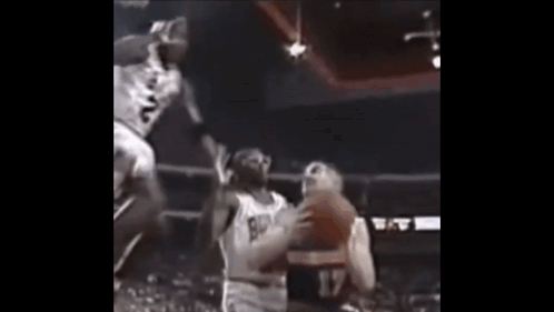 Basketball Player Jumping in Air