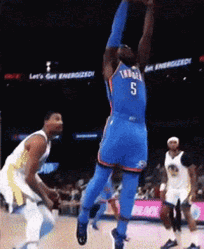 Basketball Player Jumping In Air GIF