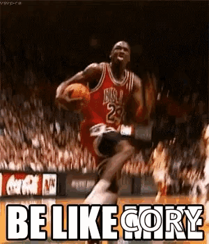 Basketball Player Jumping With Basketball GIF